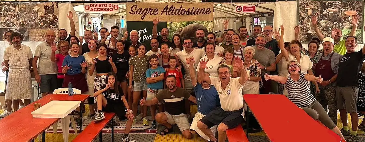 I Volontari della ProLoco Alidosiana